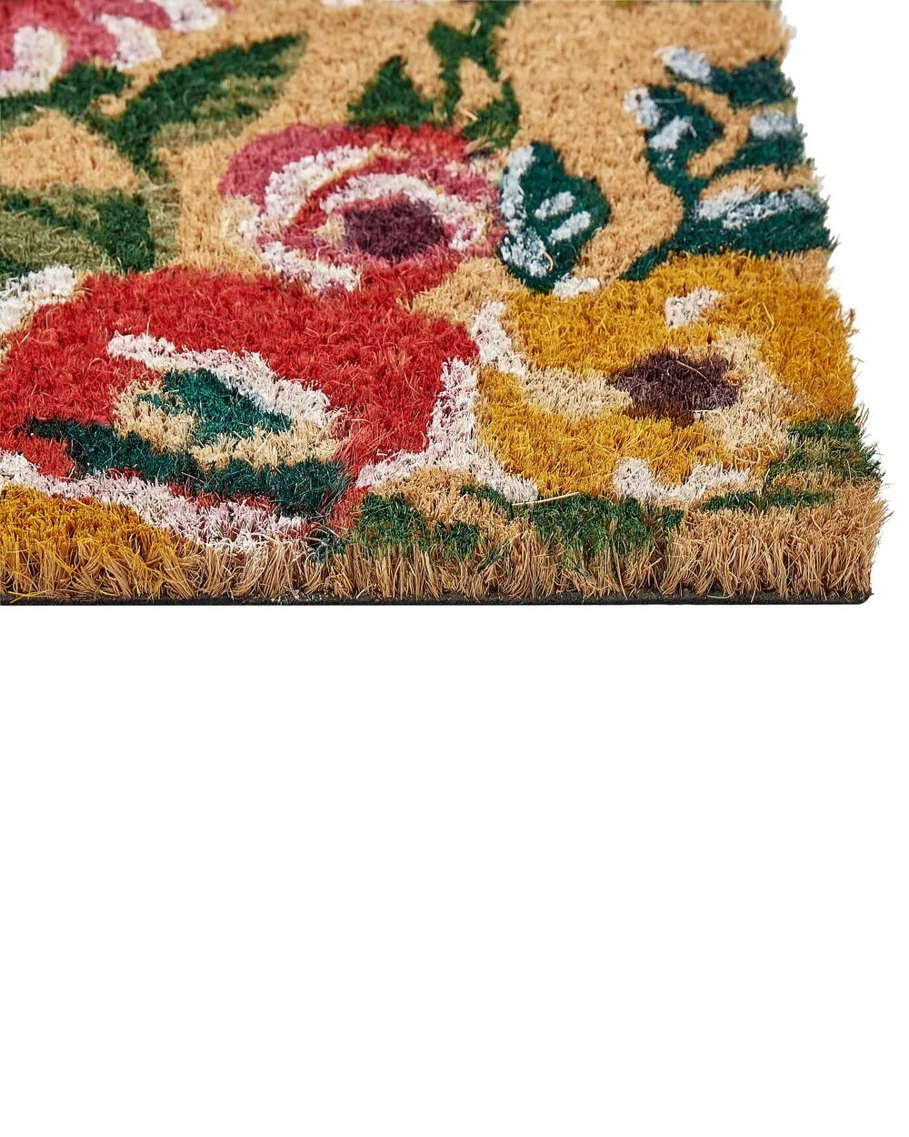 40 x 60 cm KITA Tappetino da Ingresso Multicolore Fibra di Cocco