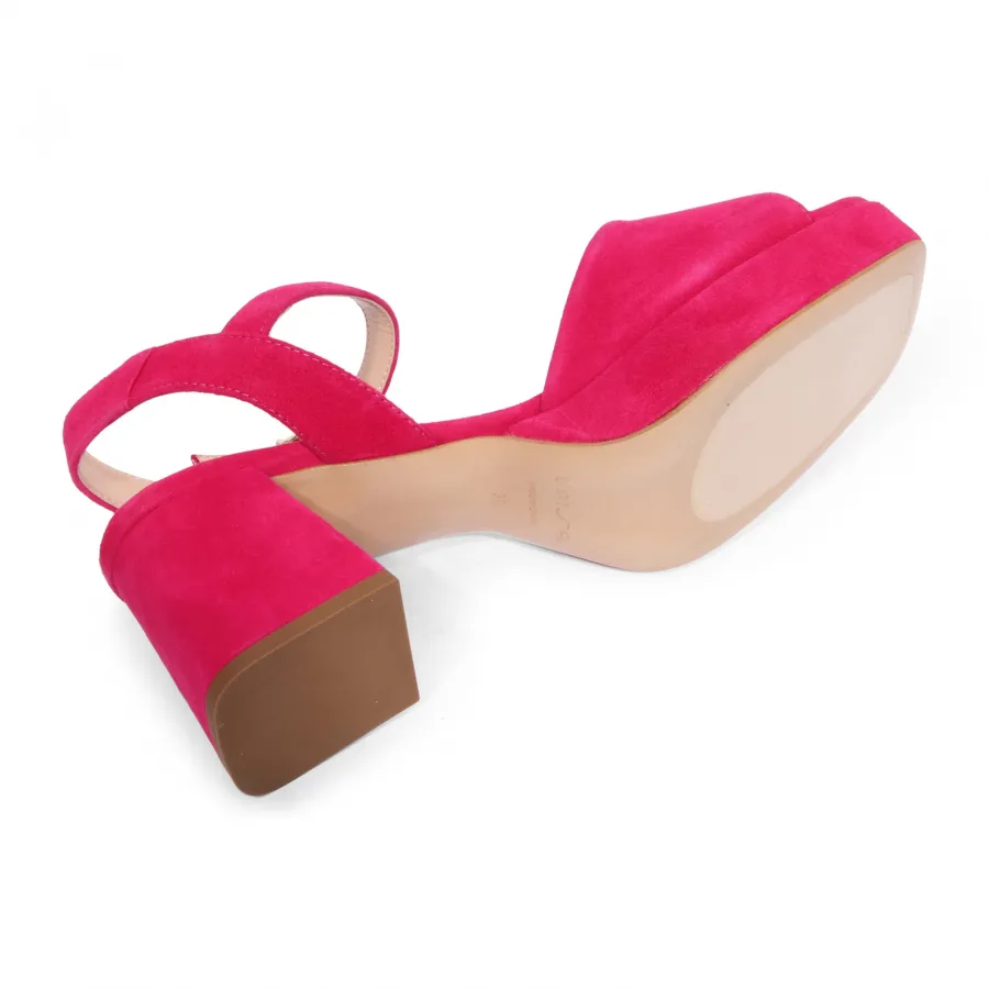 4908AR sandalo donna UNISA NEY woman suede sandals