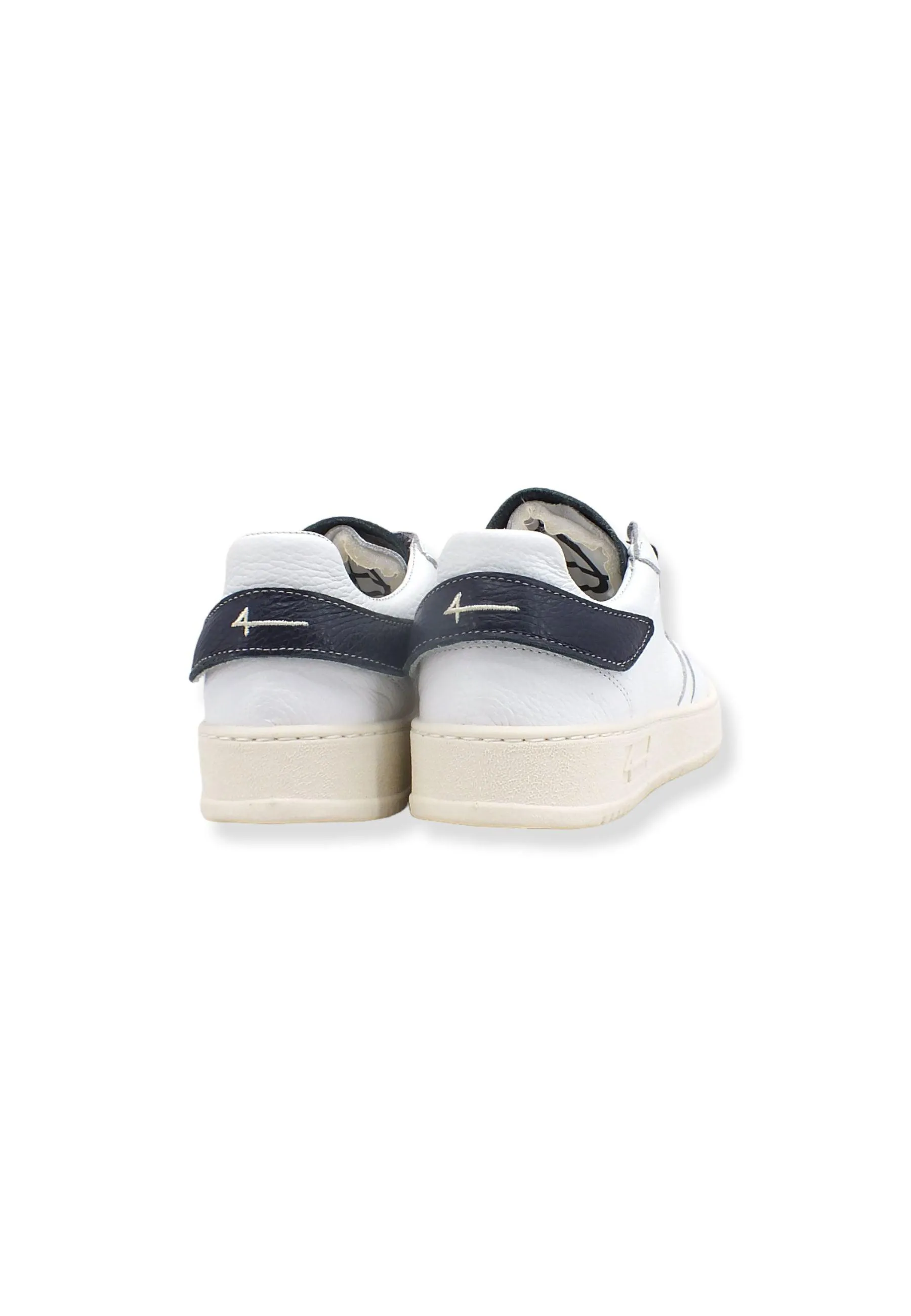 4LINE Fourline Sneaker Low Max Bianco Blu X06