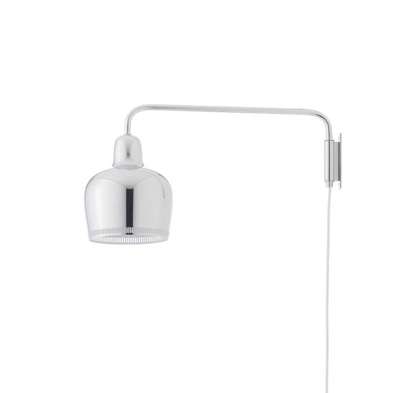 A330S Golden Bell Applique da Parete Cromato/Bianco - Artek | Acquista online
