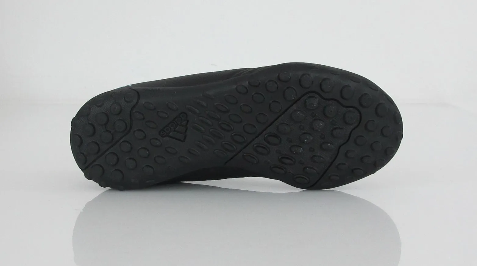 ADIDAS scarpe calcetto bimbo turf PREDATOR 19.4 TF G25826 NERO/CIANO agosto 2019
