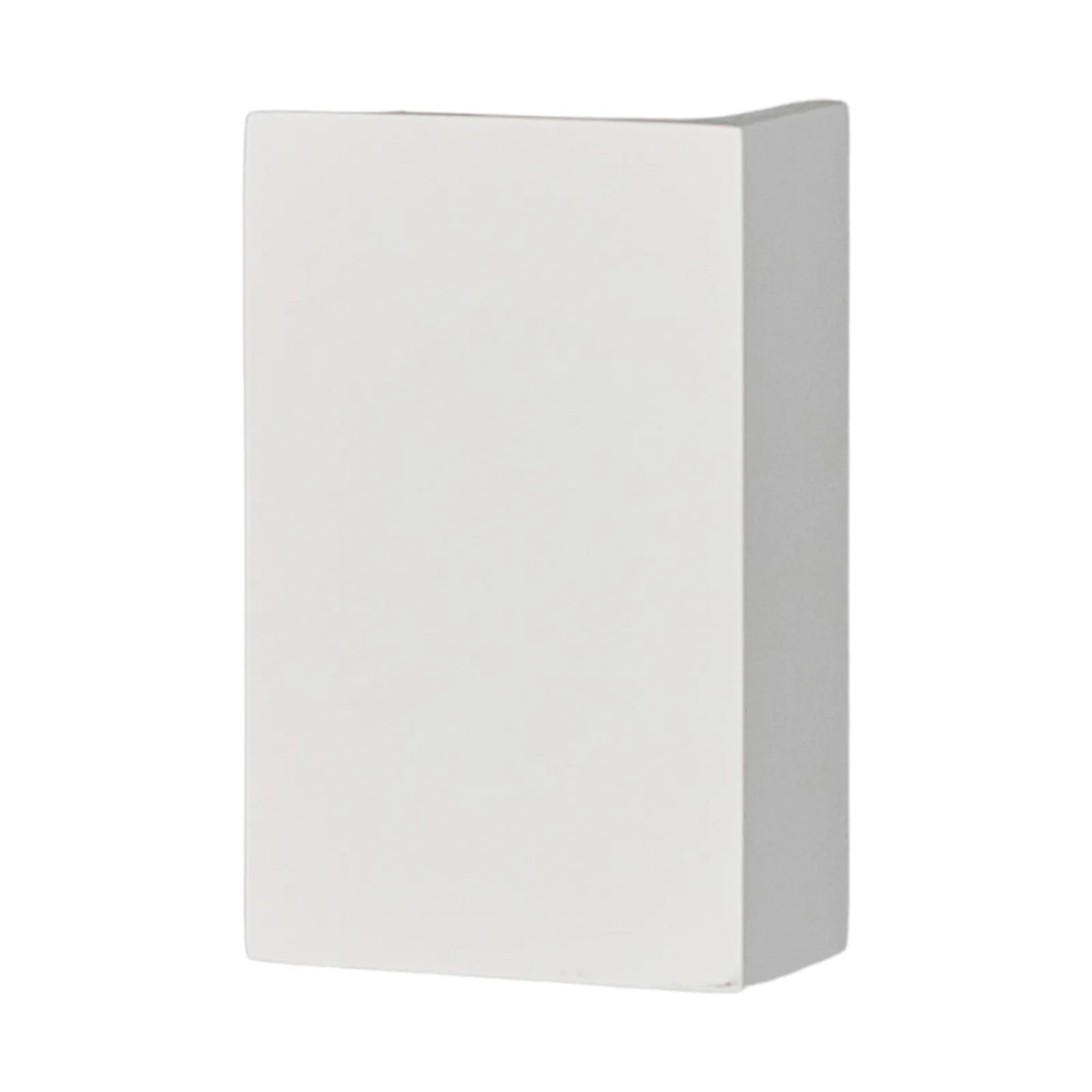 Applique a LED Fabiola in gesso, altezza 16 cm