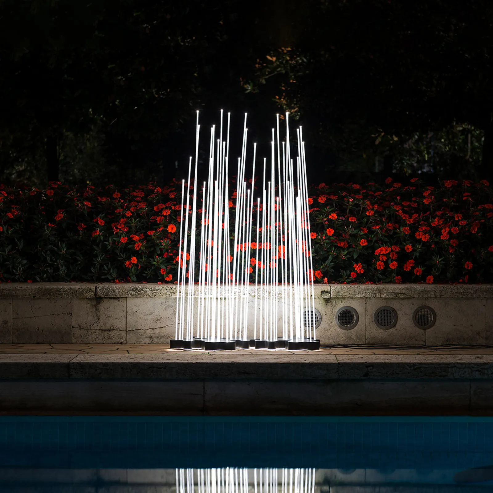 Artemide Reeds IP67 Triple piantana LED, 3 pezzi