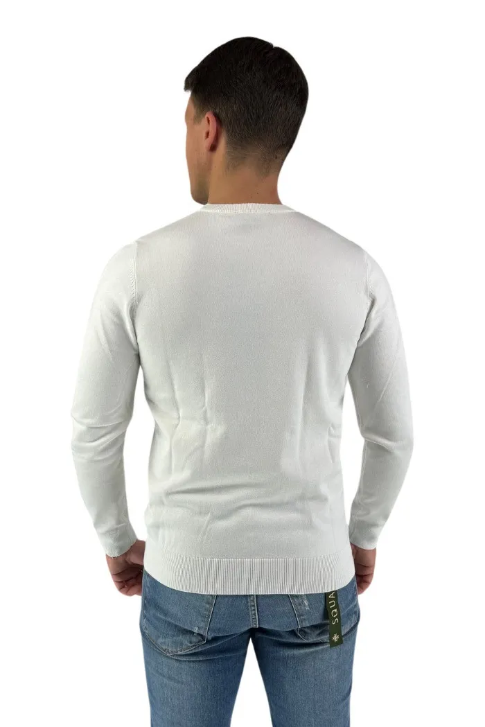 Baci & Abbracci maglia girocollo in misto viscosa 430001