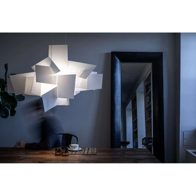Big Bang Lampada a Sospensione Rosso R7s 10m - Foscarini | Acquista online