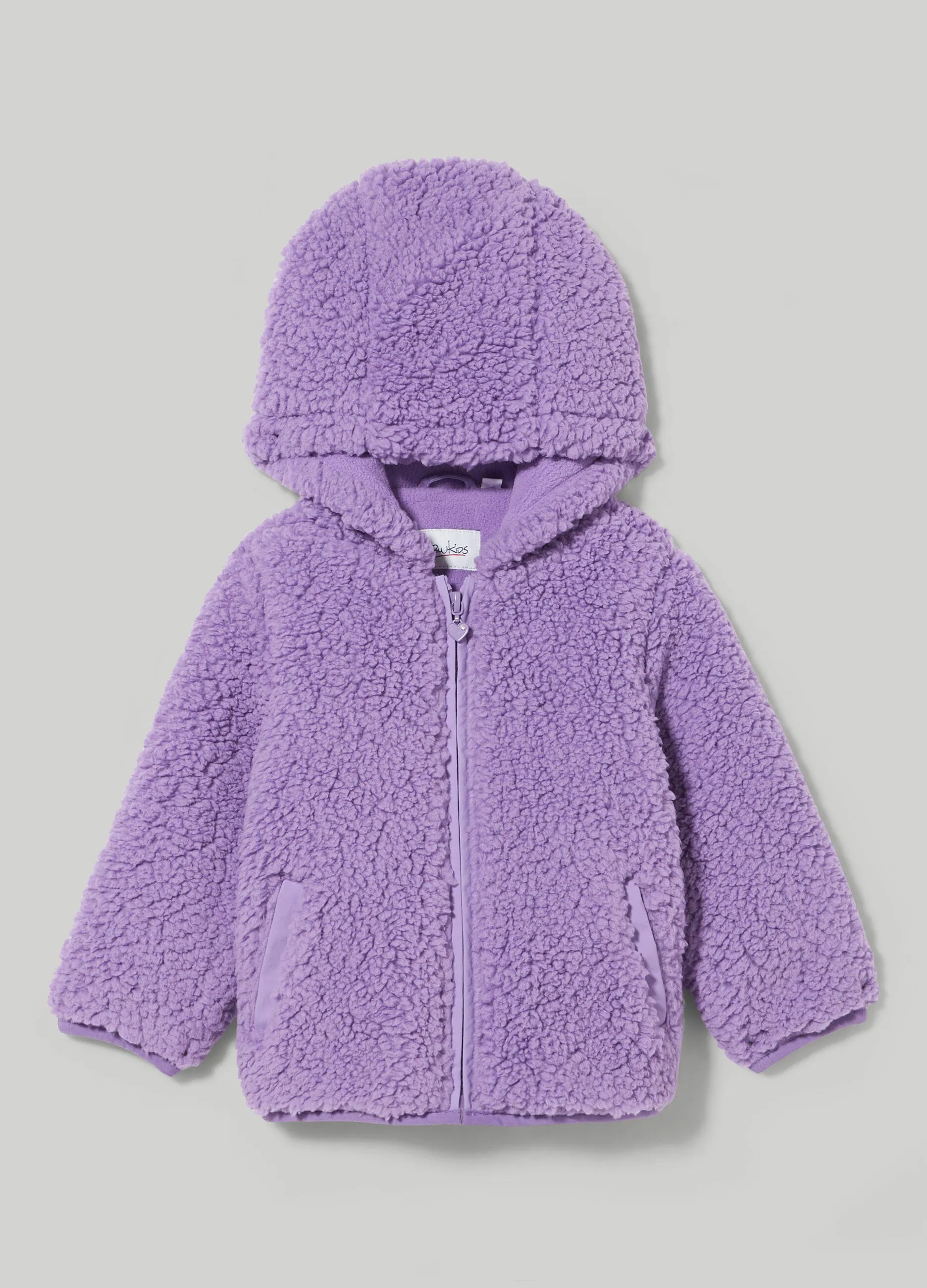 BLUKIDS  Giacca in eco-fur orsetto neonata