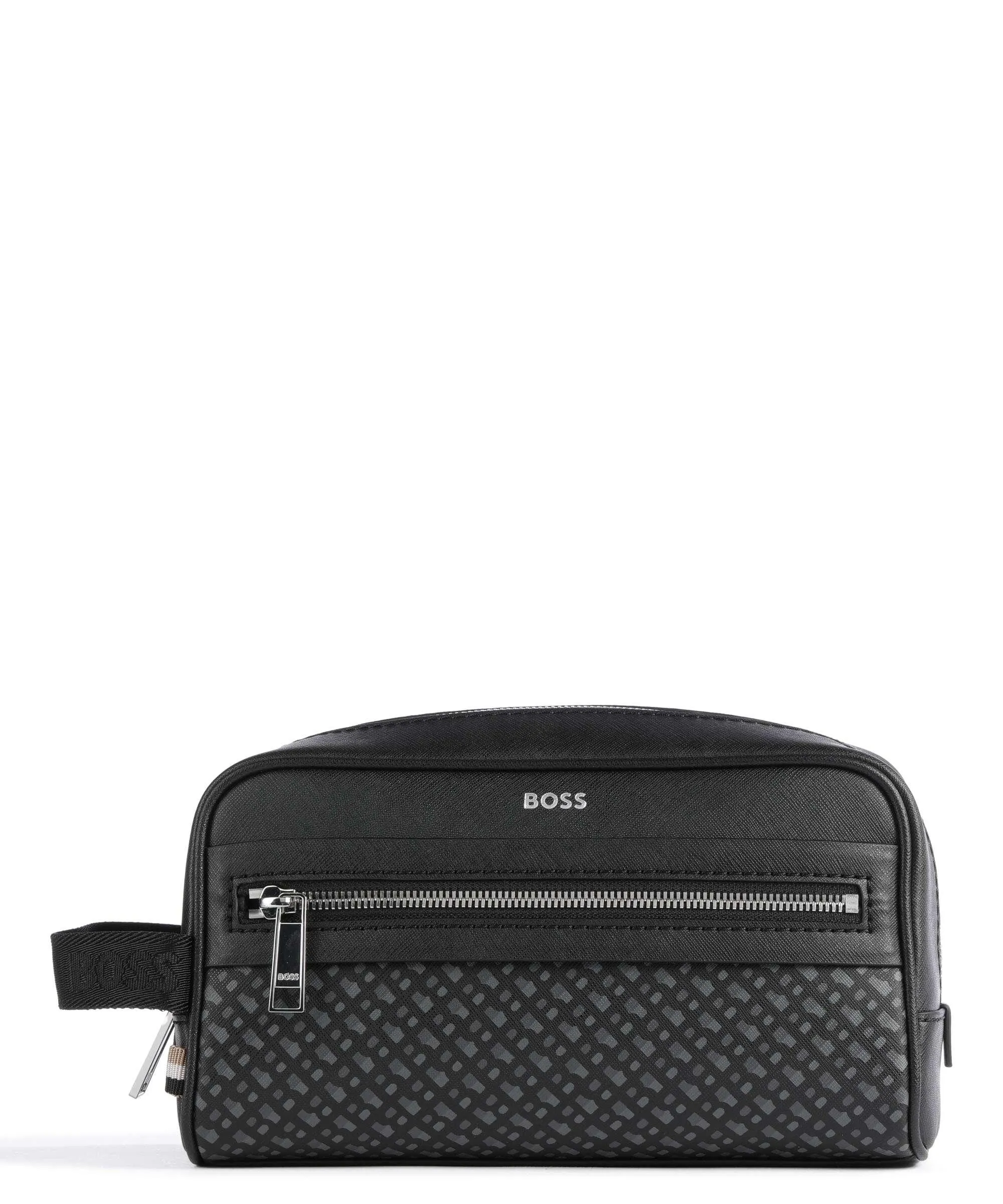  BOSS Zair Borsa da toilette nero 24 cm  