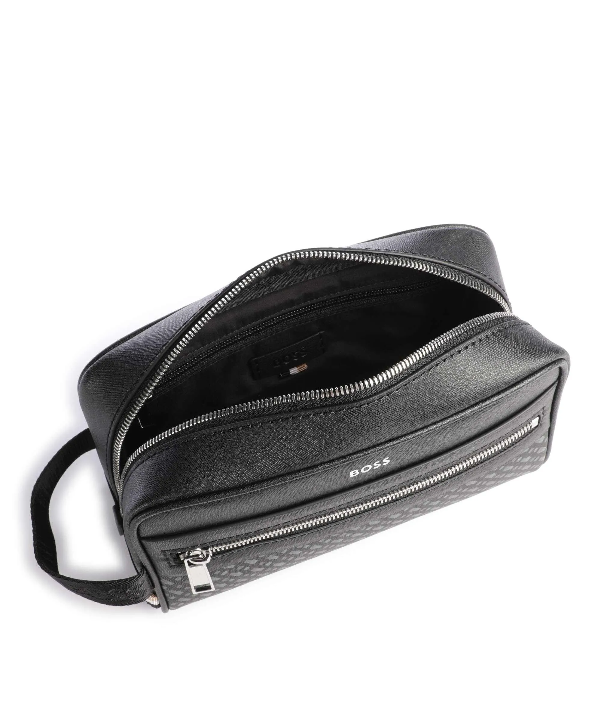  BOSS Zair Borsa da toilette nero 24 cm  