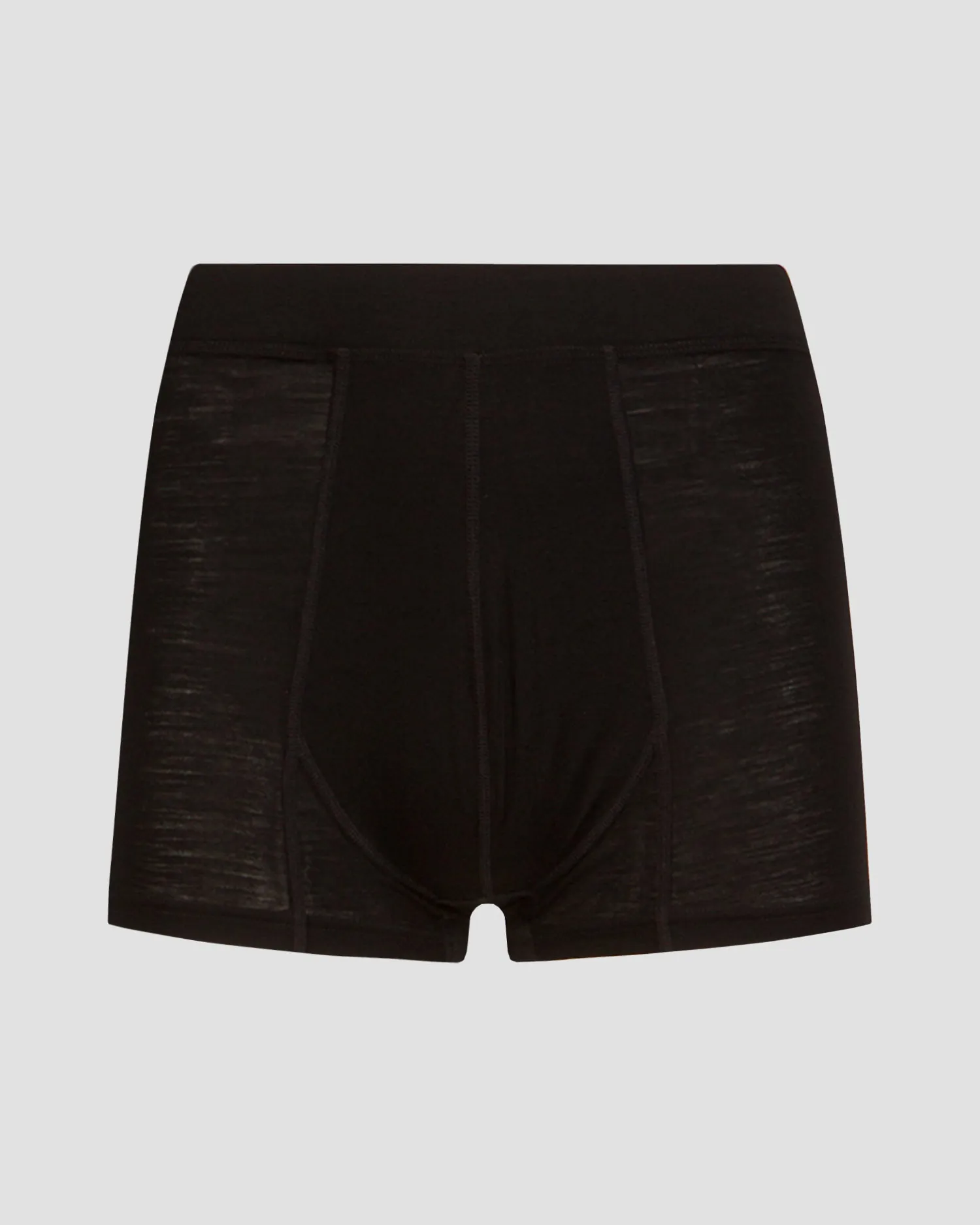 Boxer neri in lana da uomo We Norwegians Sno 1823-99