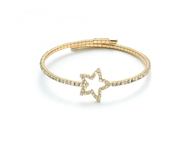 Bracciale KIARA con Stella e zirconi collezione Design