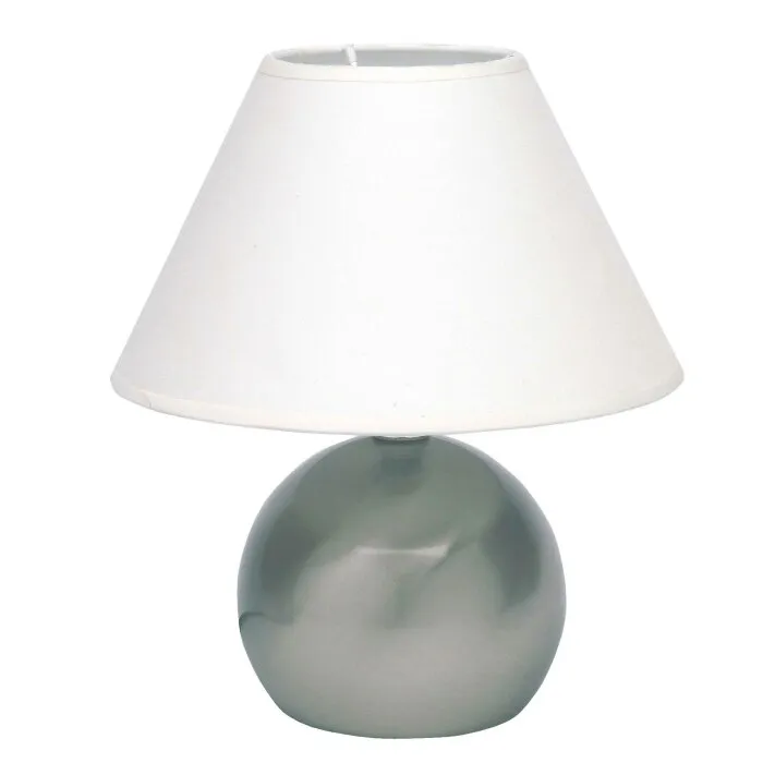 Brilliant Tarifa Lampada da tavolo Grigio, 1-Luce