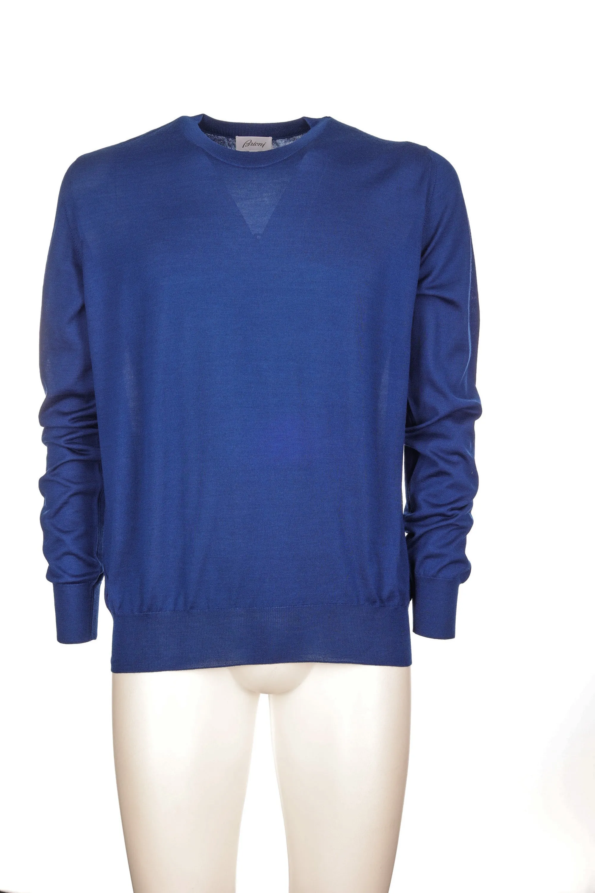 BRIONI CACHEMIRE AND SILK PULLOVER