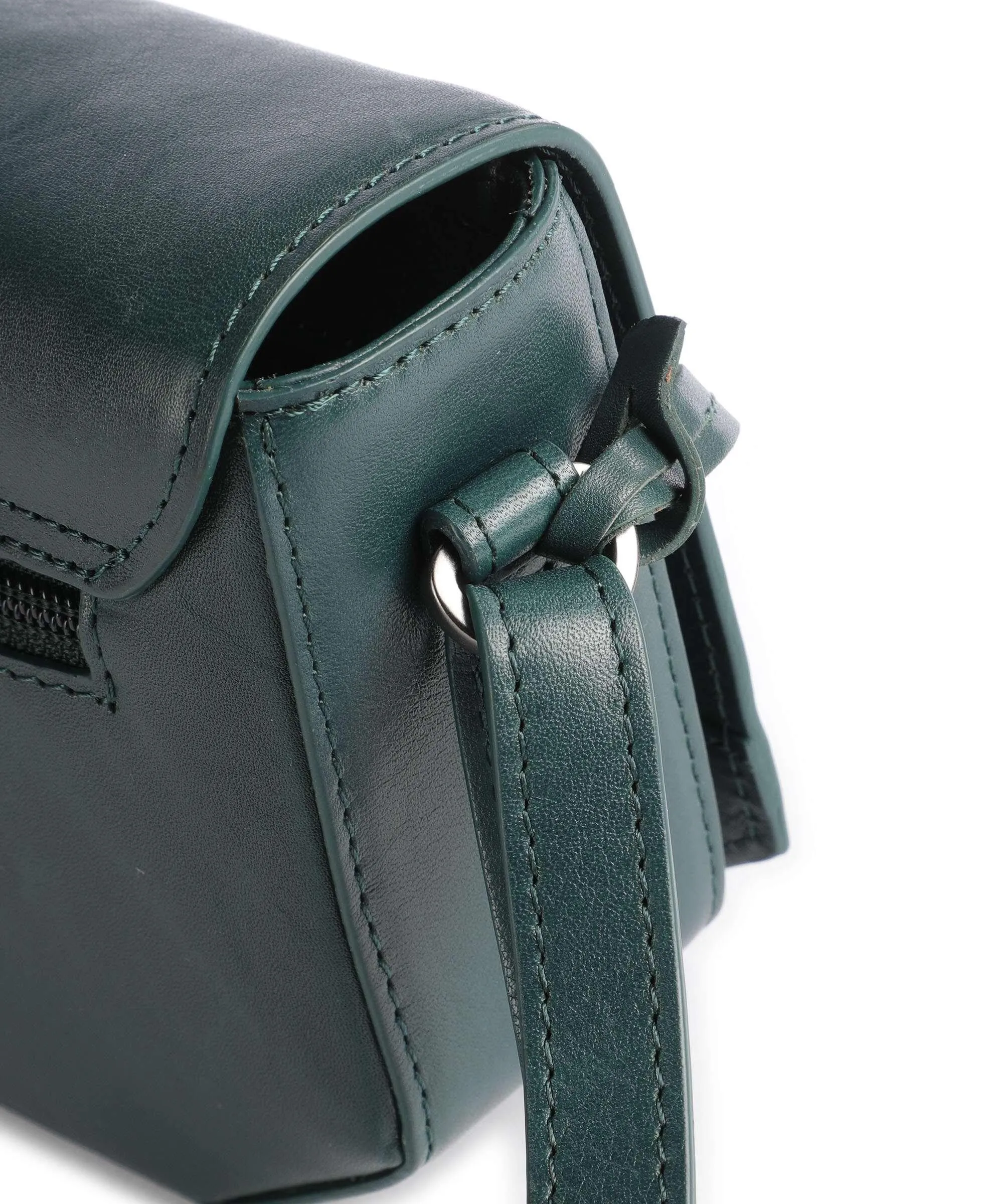  Burkely Nocturnal Nova Borsa a tracolla pelle a grana fine verde scuro  