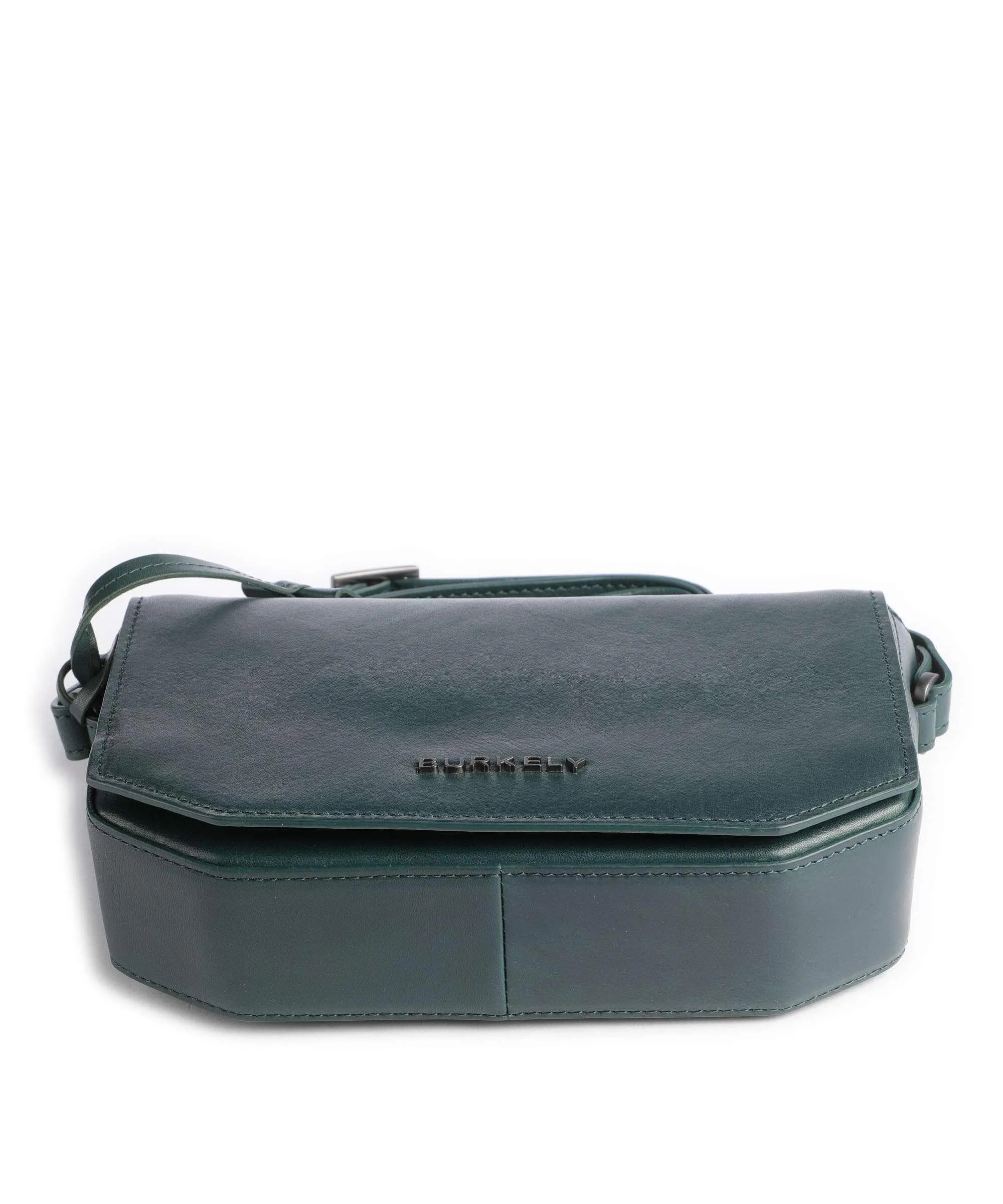  Burkely Nocturnal Nova Borsa a tracolla pelle a grana fine verde scuro  