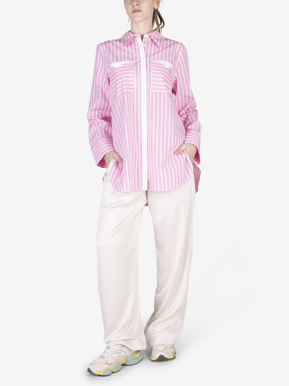 Camicia a righe