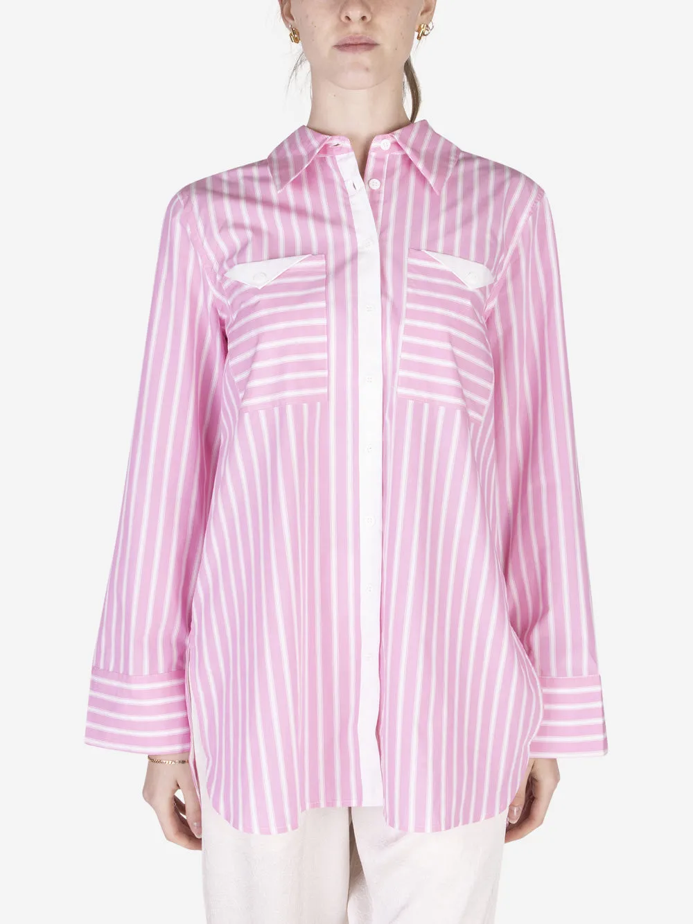 Camicia a righe