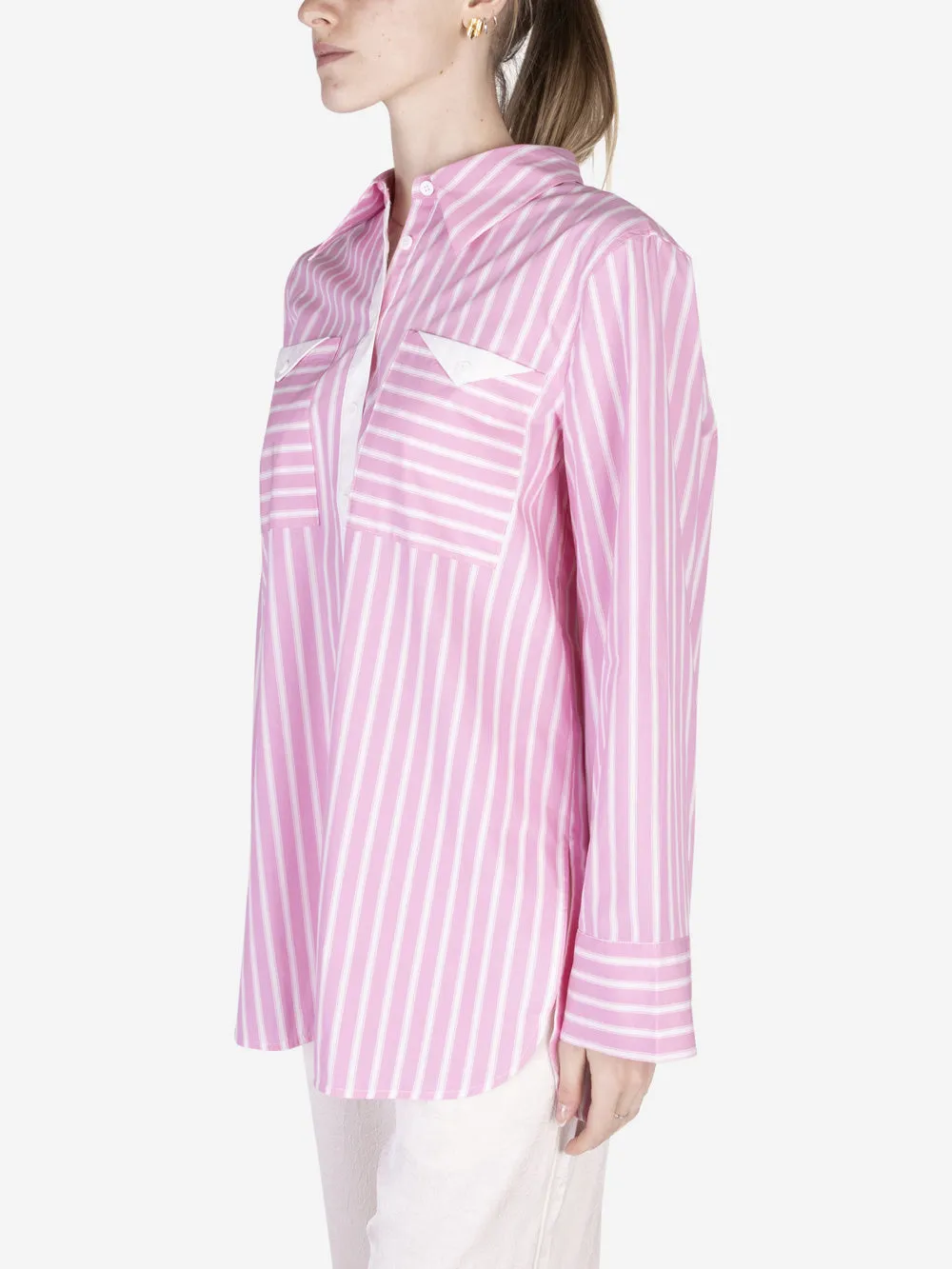 Camicia a righe