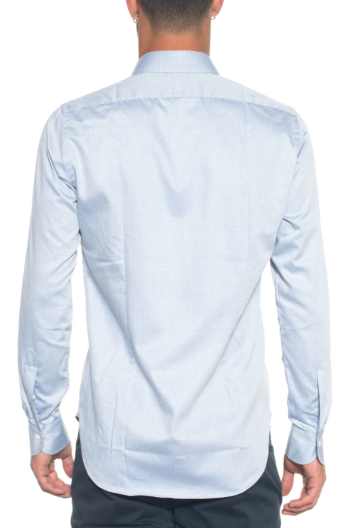 Camicia classica da uomo Grigio Carrel Uomo