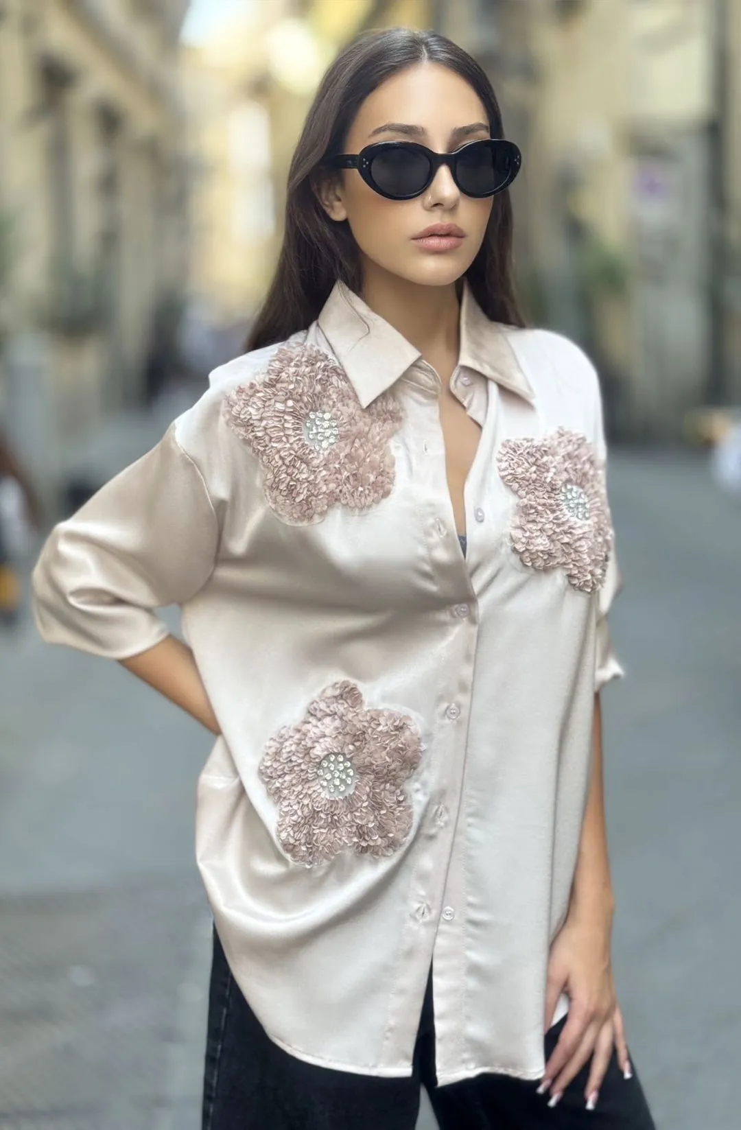 Camicia flower