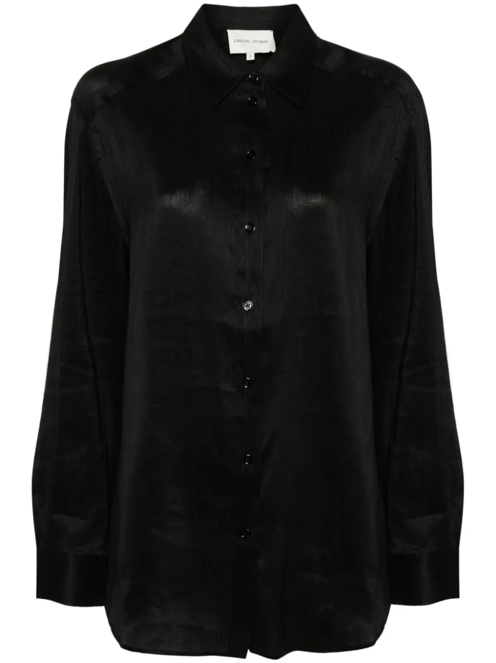 Camicia oversize canisa in nero - donna