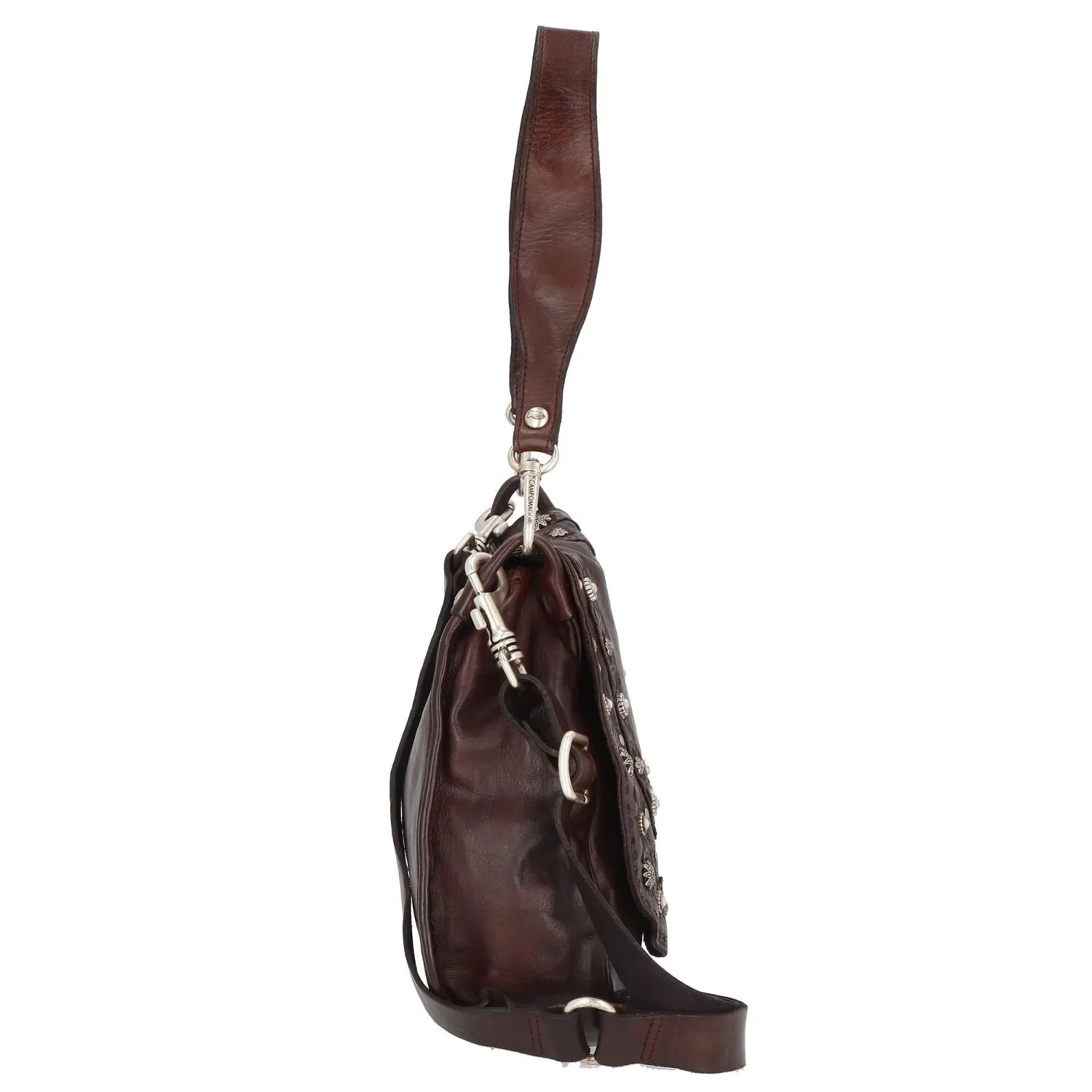 Campomaggi Borsa a tracolla in pelle 30 cm