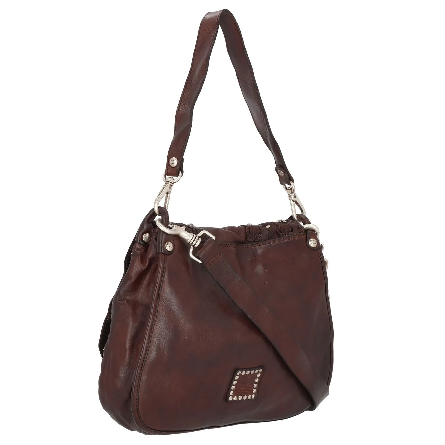 Campomaggi Borsa a tracolla in pelle 30 cm