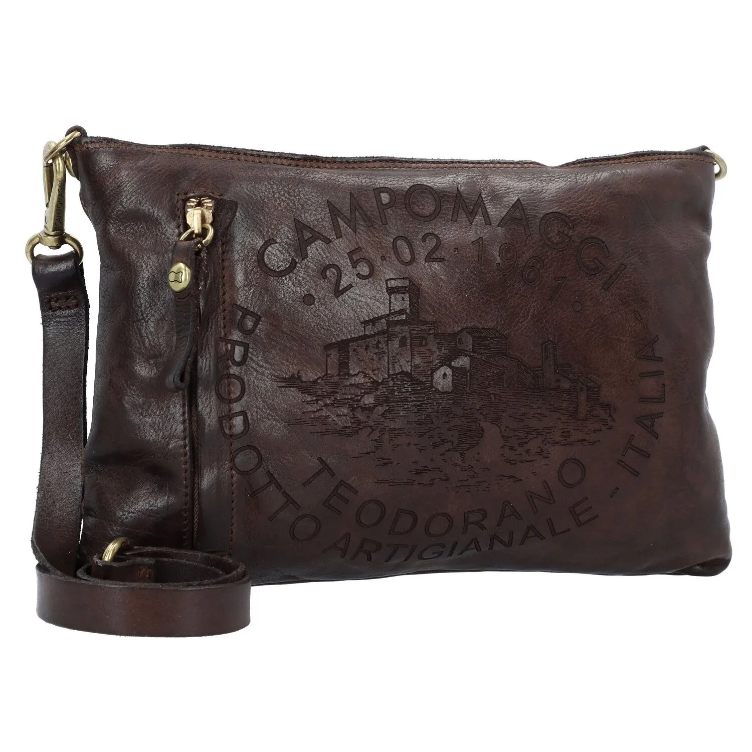 Campomaggi Borsa a tracolla Pelle 31 cm