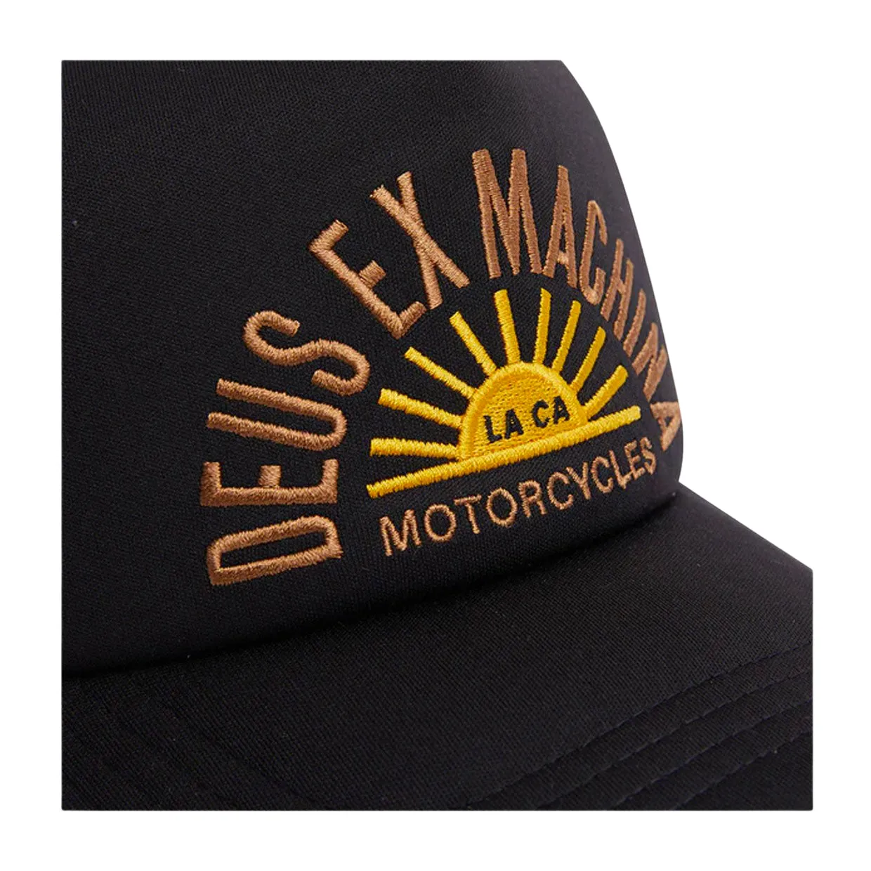 Cappello Uomo Deus Sunflare Trucker Nero