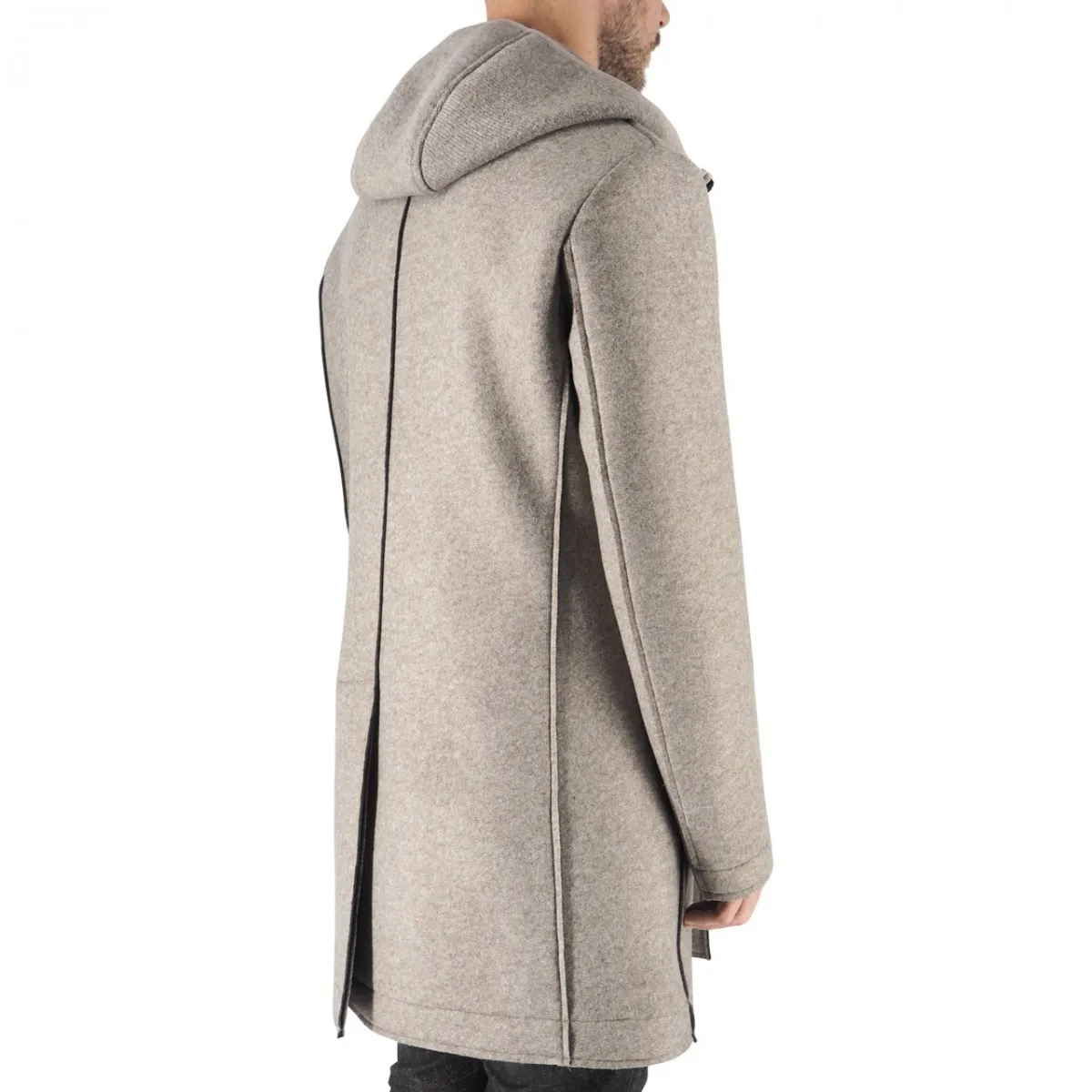 Cappotto Andy Monopetto Con Cappuccio