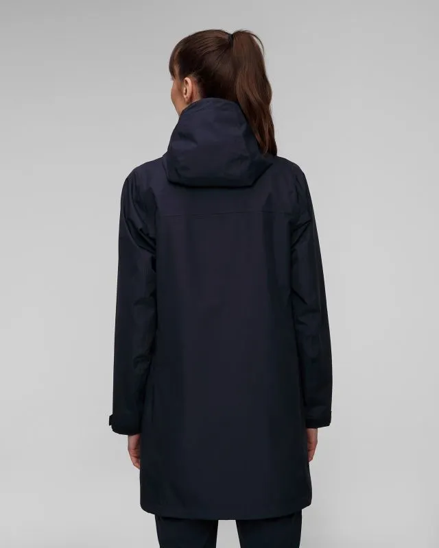 Cappotto blu scuro da donna Helly Hansen Voyage Raincoat