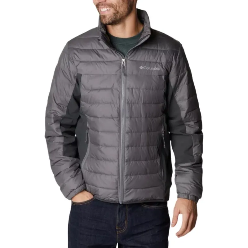 Cappotto Columbia Powder Lite (City Grey Shark) Uomo