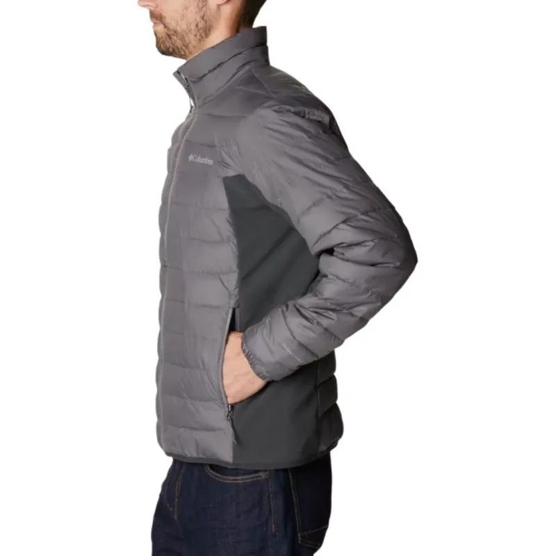 Cappotto Columbia Powder Lite (City Grey Shark) Uomo