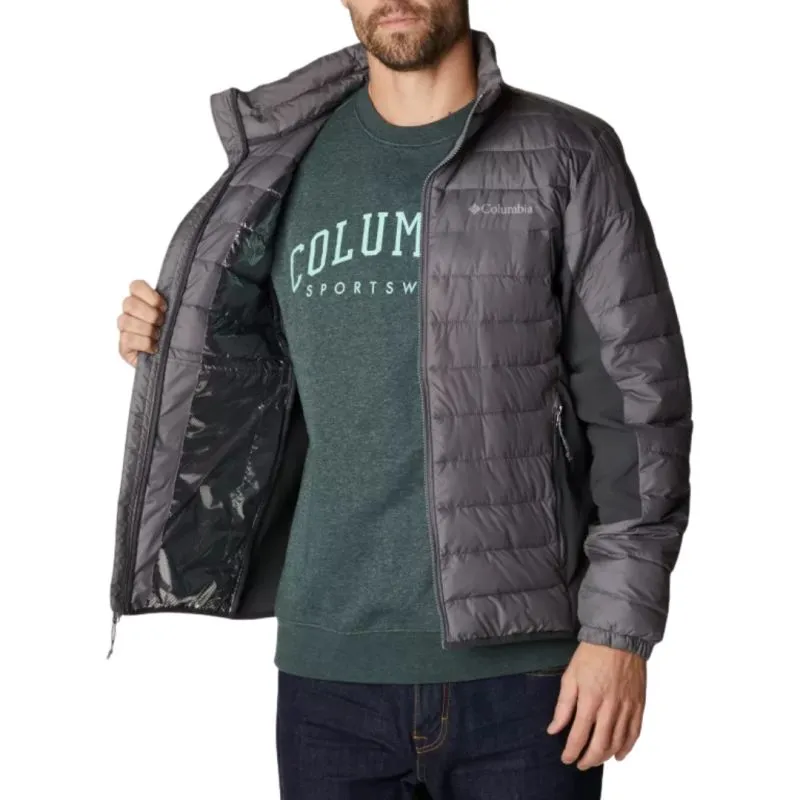 Cappotto Columbia Powder Lite (City Grey Shark) Uomo