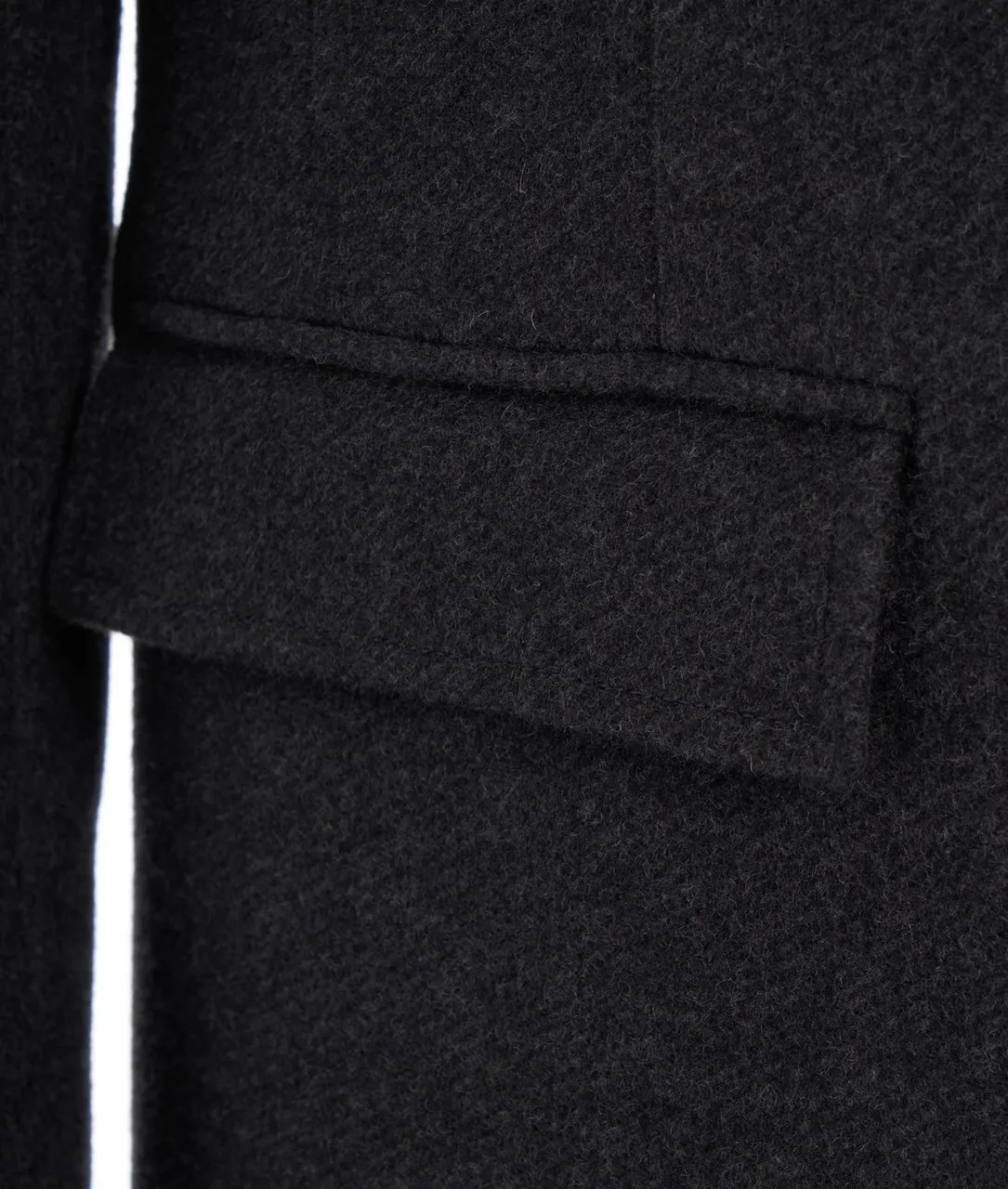 Cappotto con imbottitura grigio scuro grigio scuro