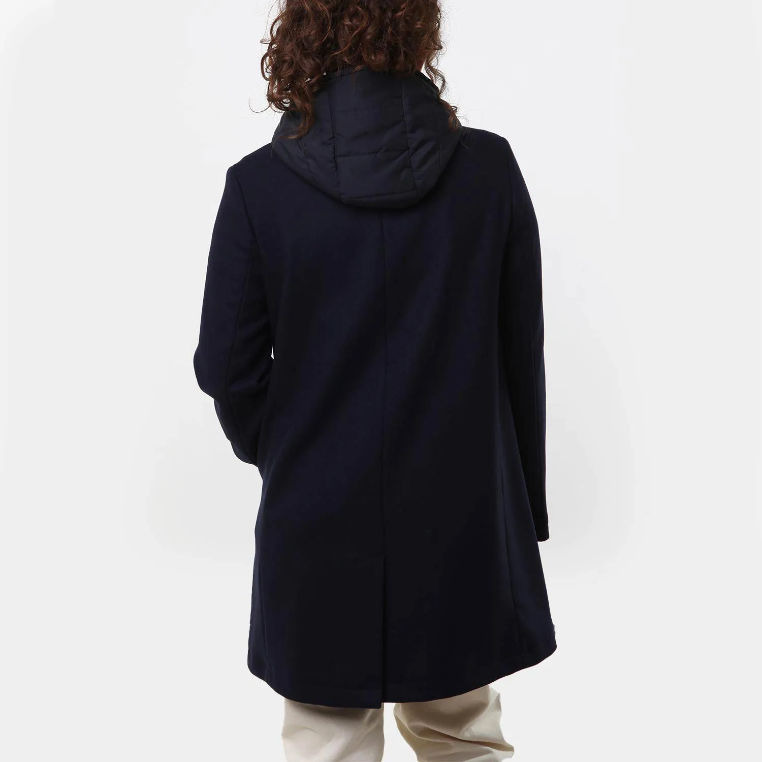 Cappotto Double Front Fay Blu Bambina E Ragazza