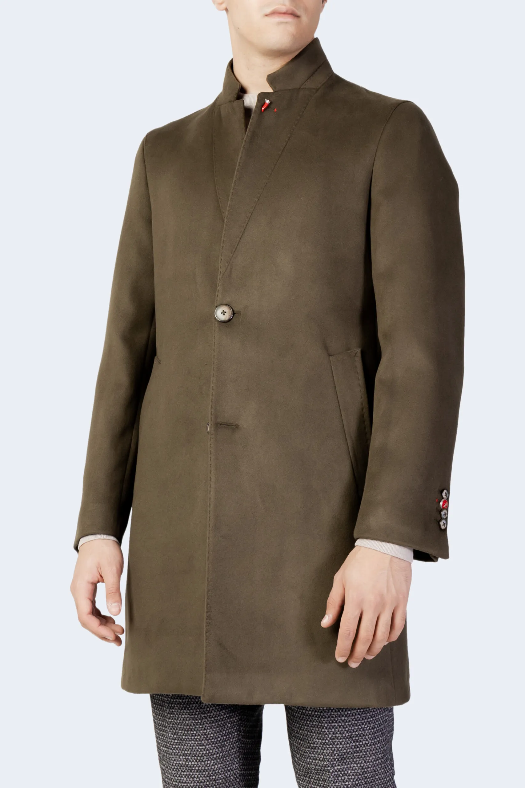 Cappotto Mulish tint unita Verde Oliva