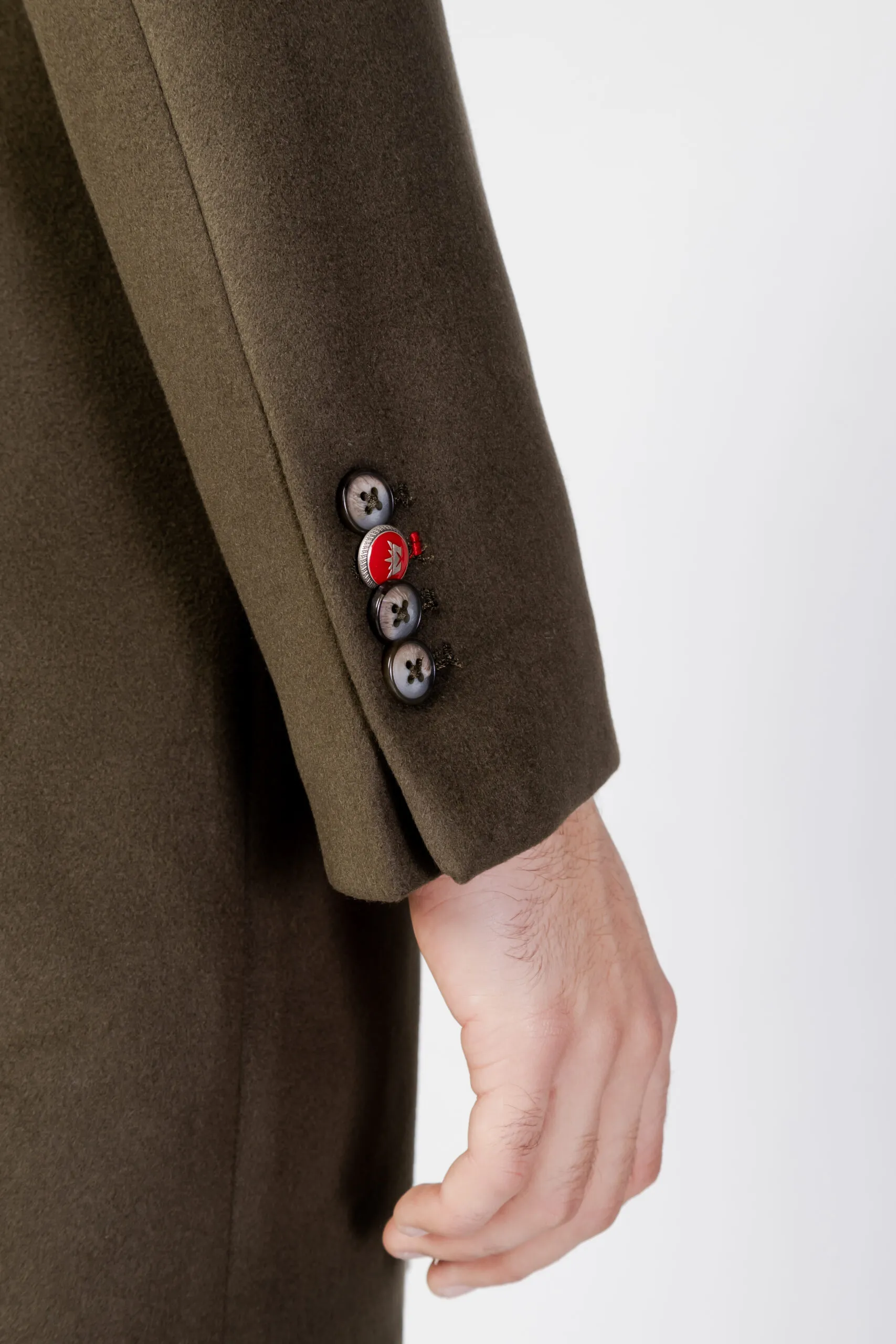 Cappotto Mulish tint unita Verde Oliva