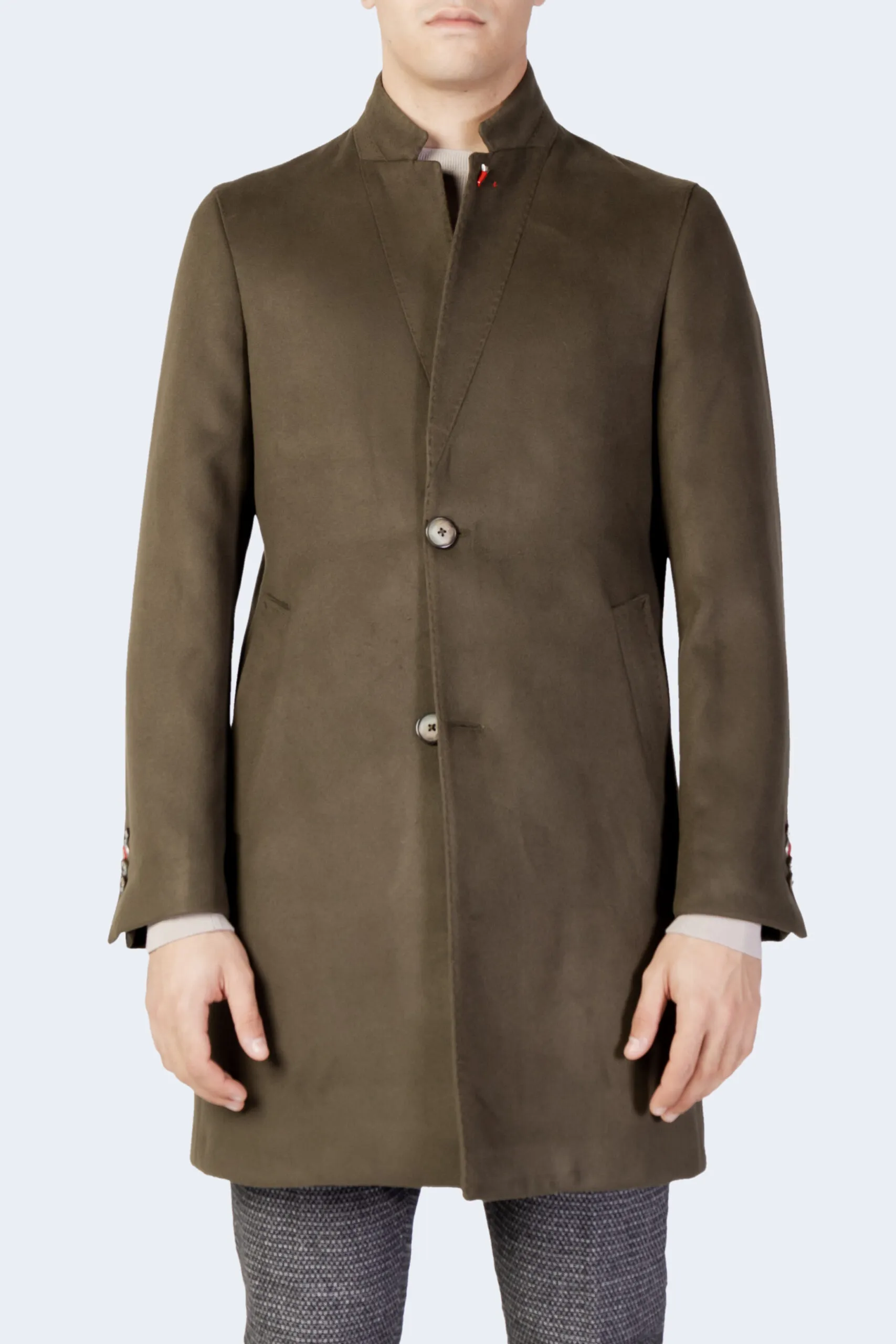 Cappotto Mulish tint unita Verde Oliva