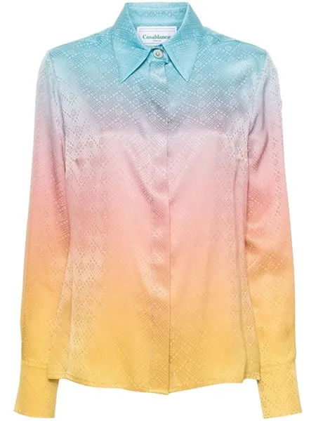 Casablanca Camicia Pastel Gradient