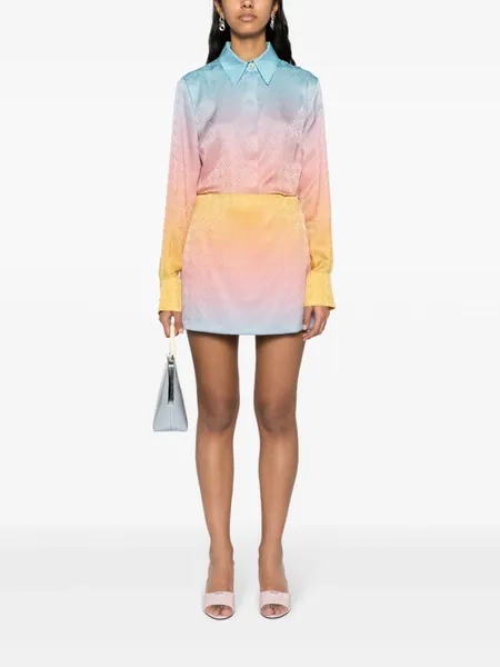 Casablanca Camicia Pastel Gradient