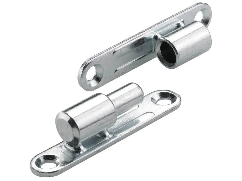Cerniera per restauro avvitabile in acciaio zincato Hettich Ø 13 mm 2 pz