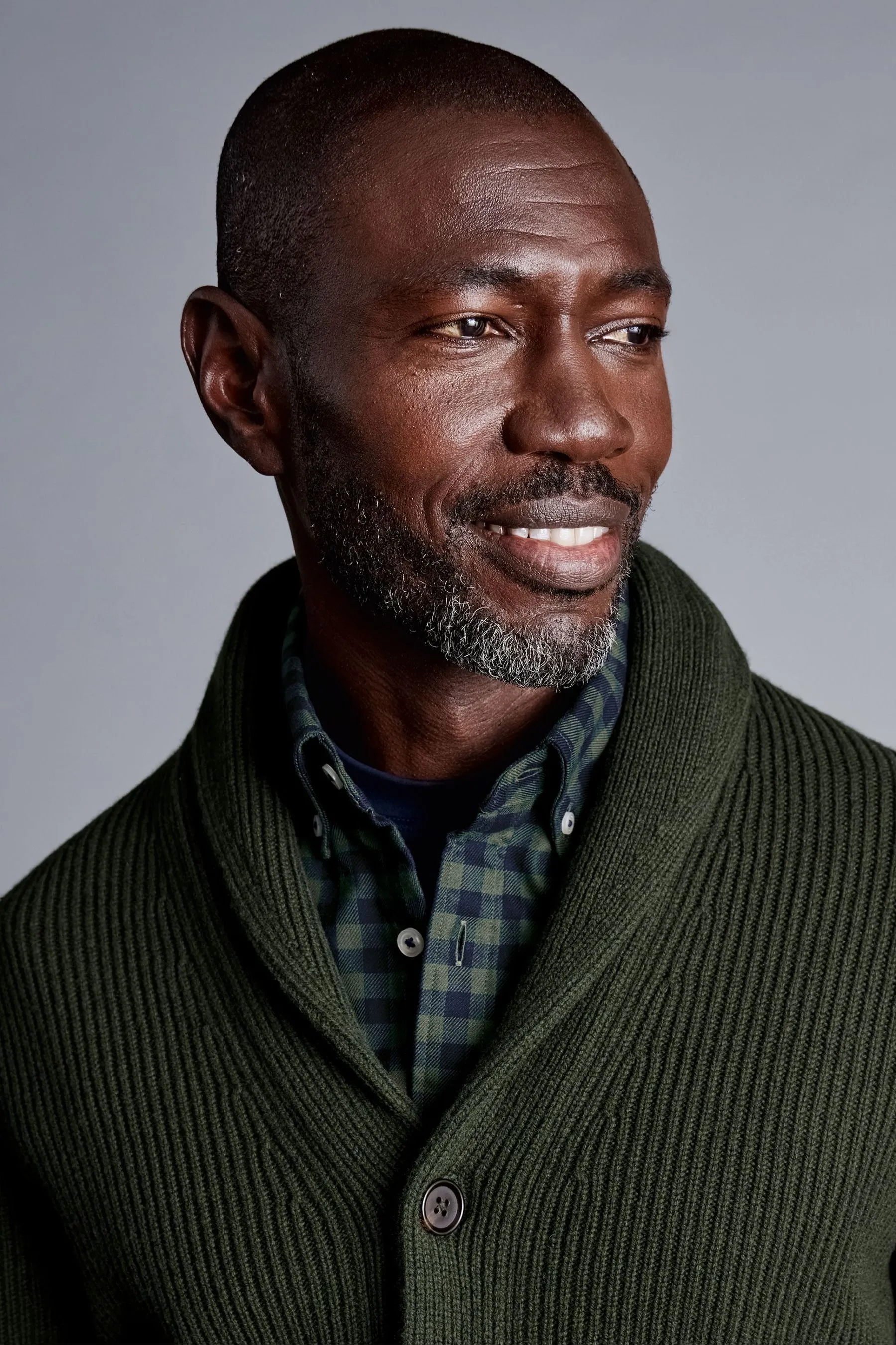 Charles Tyrwhitt Chunky Merino Scialle Collo Cardigan