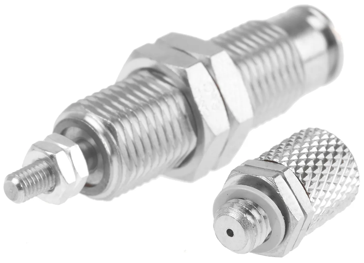 Cilindro pneumatico a stelo SMC CJP, Singolo effetto, foro da 6mm, corsa 15mm, 0,7 MPa max