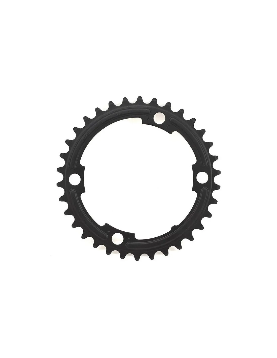 Corona Road Shimano 105 5800 2X11V 39 Denti Nero Per 53/39D