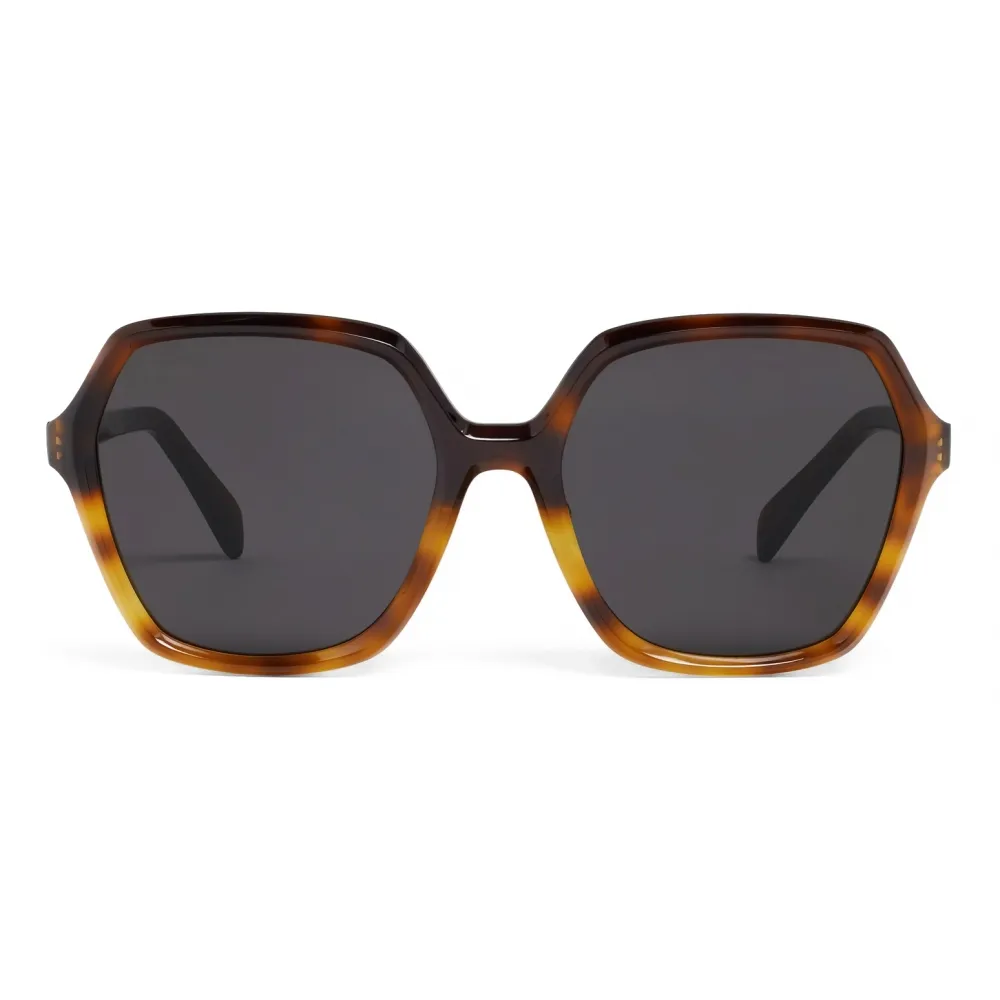 Céline - Occhiali da Sole Oversize S230 in Acetato - Havana Sfumato - Occhiali da Sole - Céline Eyewear