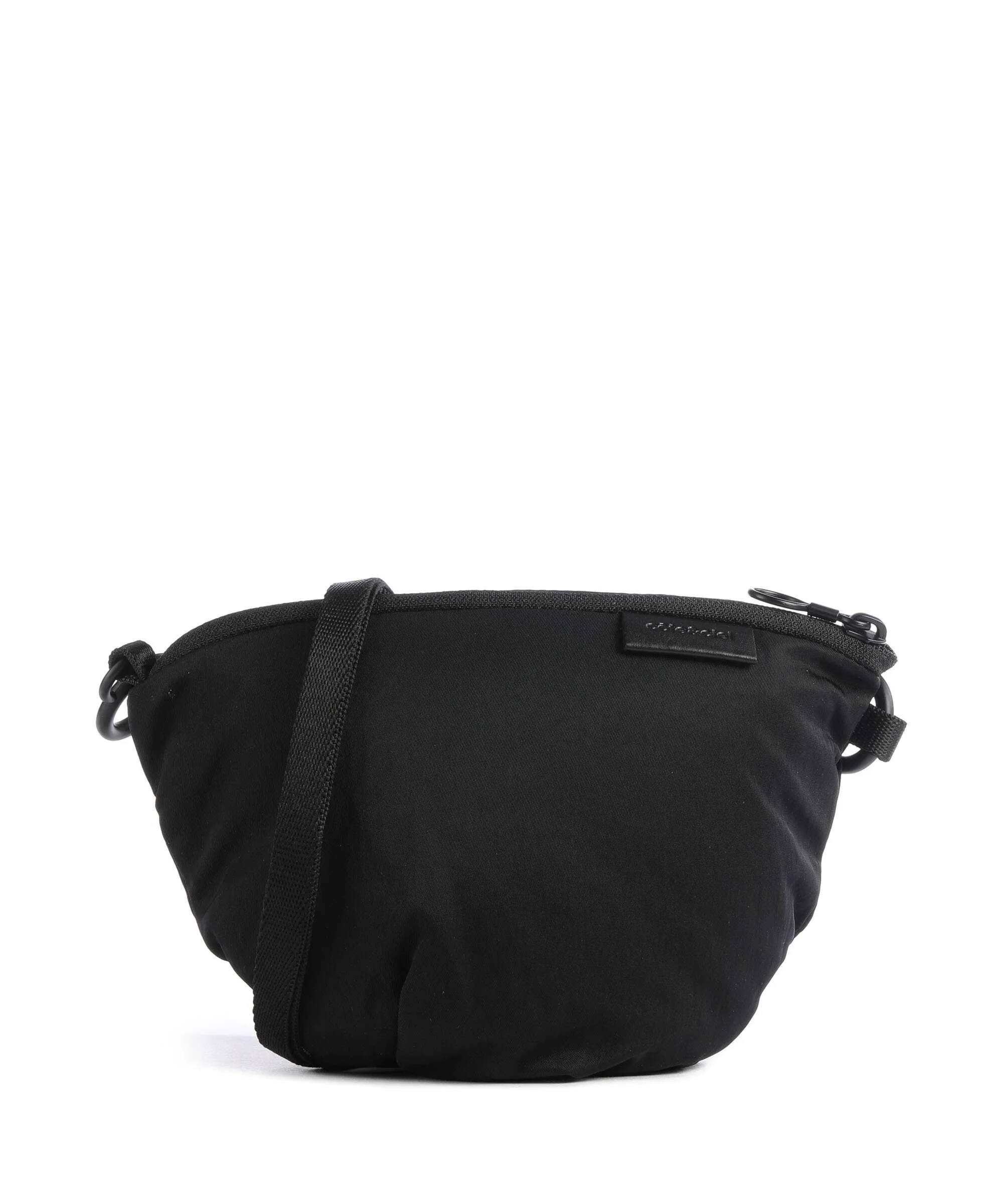  Côte&Ciel Creased Stone Orba Borsa a tracolla poliestere, nylon nero  