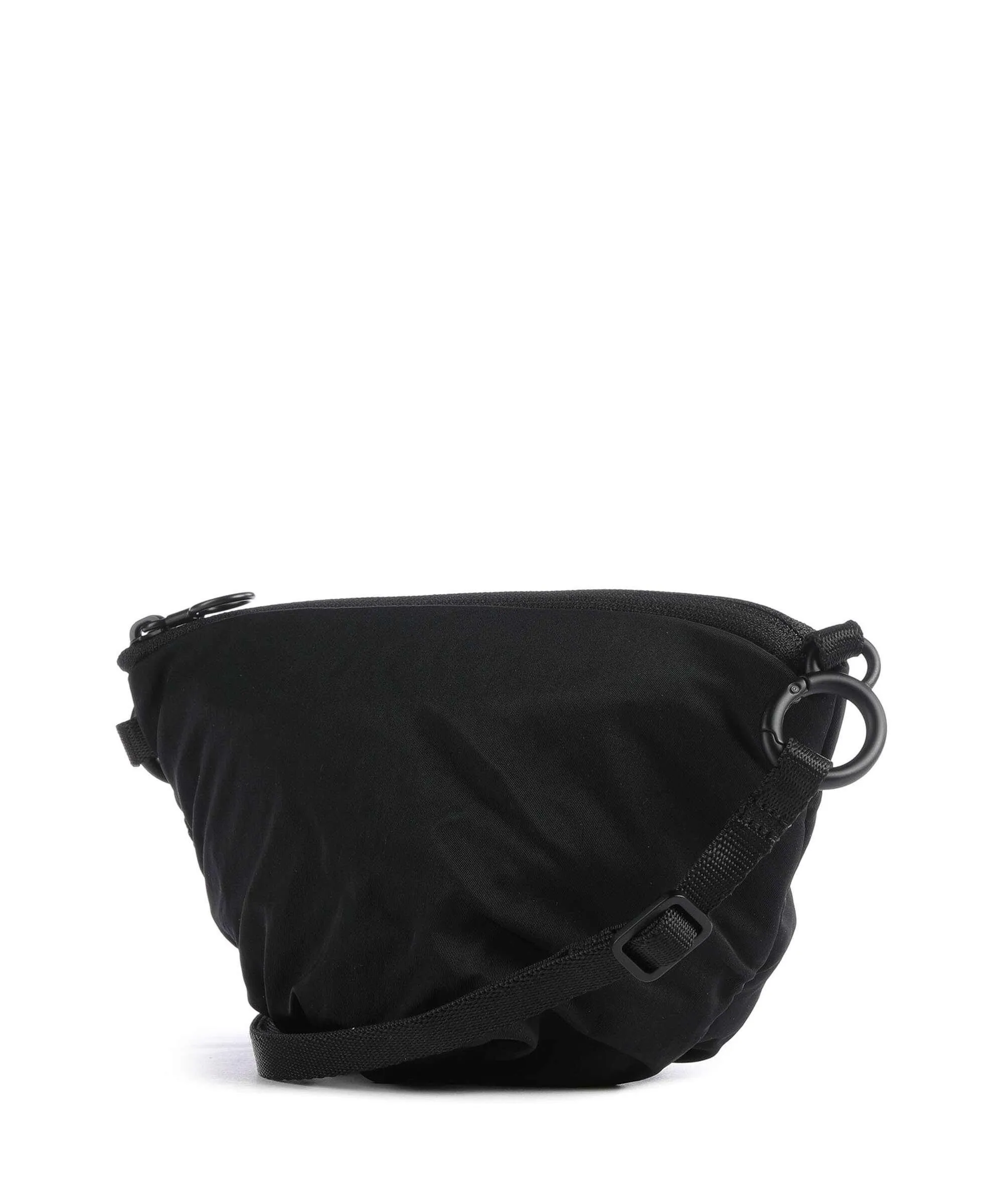  Côte&Ciel Creased Stone Orba Borsa a tracolla poliestere, nylon nero  