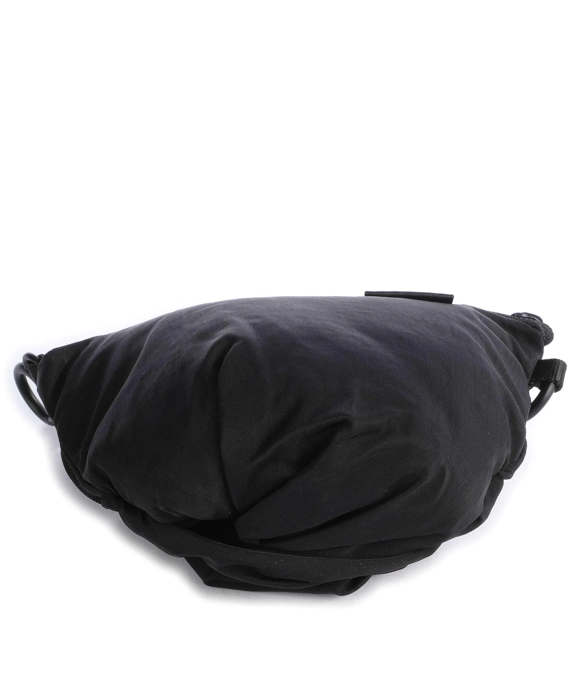  Côte&Ciel Creased Stone Orba Borsa a tracolla poliestere, nylon nero  