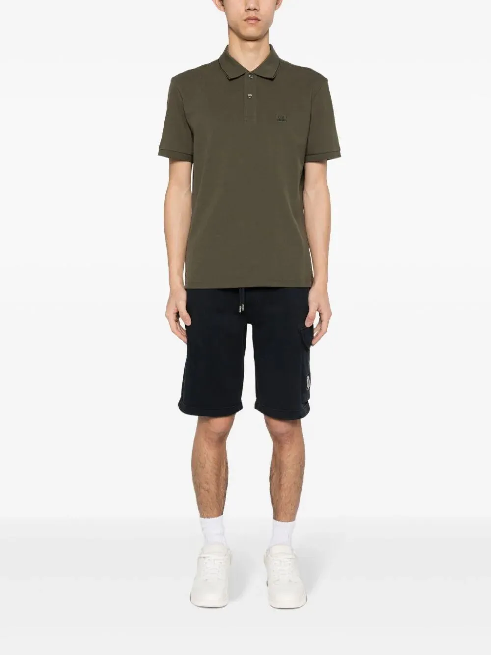 `Diagonal Fleece` Cargo Shorts
