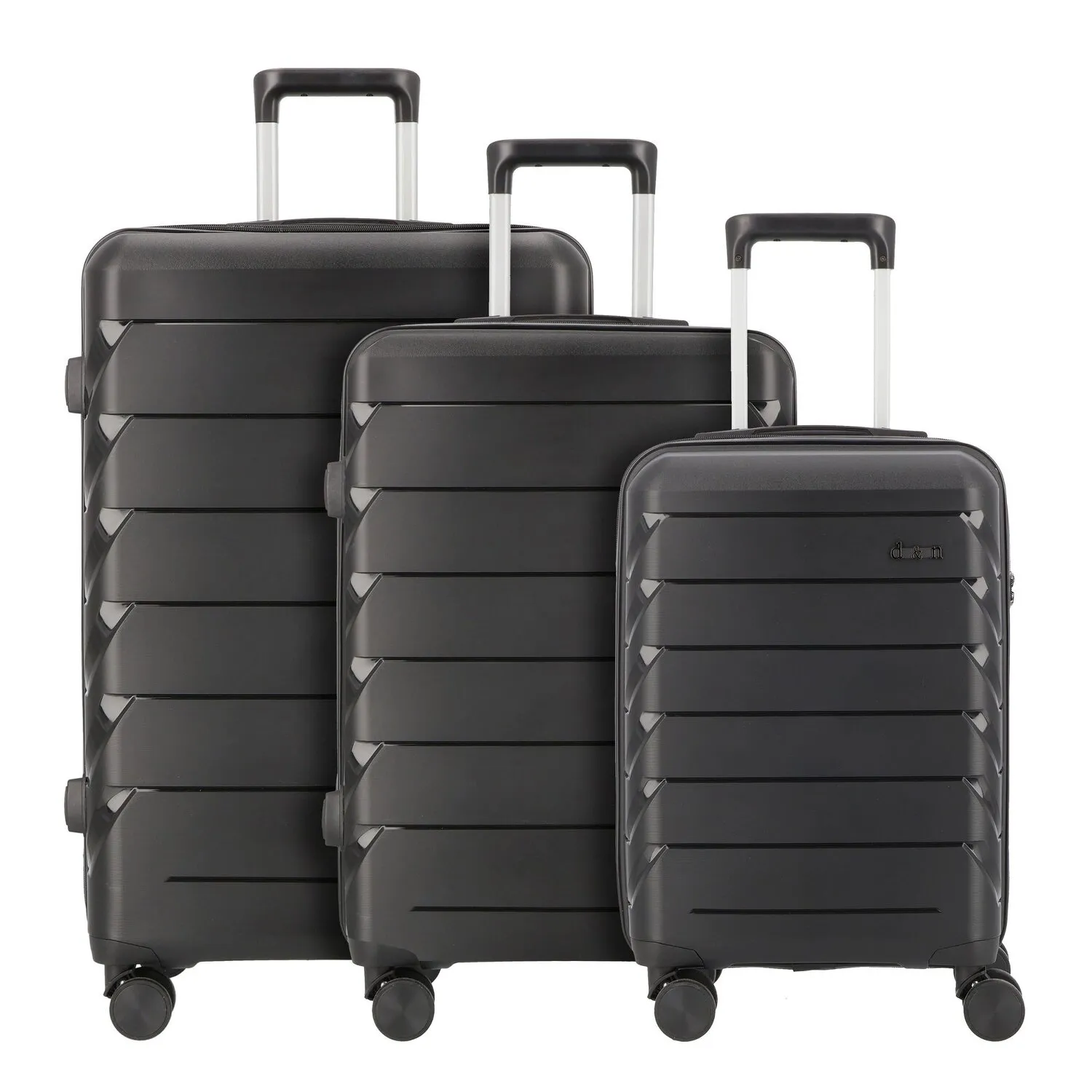 d&n Travel Line 4100 4 ruote Set di valigie 3 pezzi